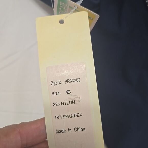 Perona Navy Tummy Control One Piece Swimsuit Bathing Suit Size 6 NWT PR66805 - Picture 6 of 8